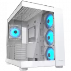 COUGAR FV150 RGB PC Case, Mid tower, White                          