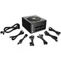 COUGAR GEX 750, 750W, 80 Plus Gold, Fully Modular Power Supply Unit, Strong Safeguards : OCP, OPP, OVP, UVP, SCP & OTP, Over Temperature Protection, COUGAR HDB Fan, Ultra-stable Voltage Outputs, Superior fan Curve Tuning, Dimension: 160x150x86(mm)