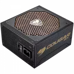 COUGAR GX800, 80 Plus Gold, Ultra-Quiet & Temperature-Controlled 140mm fan, Advanced Modular Cable, Support PCI Express 2.0 next-generation graphic card with 8(6+2)pin PCI-E connector