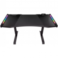 COUGAR Mars Pro 150 - Convenient Display Extension, Dual-sided RGB Lighting Effects, High-strength Welded Steel Frame, 1533x771(mm), USB 3.0 Type-A x2/USB 3.0 Type-C x1/Type-C Monitor Extension/Audio Jacks x2/RGB button