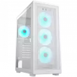 COUGAR MX220 RGB PC Case, Mid Tower, White                          
