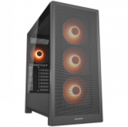 COUGAR MX230 RGB PC Case, Mid Tower, Black