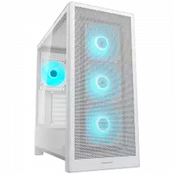 COUGAR MX230 RGB PC Case, Mid Tower, White