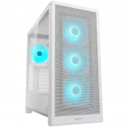 COUGAR MX230 RGB PC Case, Mid Tower, White