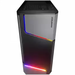 COUGAR MX360 RGB, Mid Tower, 1x120 ARGB Fan, RGB Button, Tempered Glass, Mini ITX / Micro ATX / ATX , USB 3.0 x 2, USB 2.0 x 1, Mic x 1 / Audio x 1
