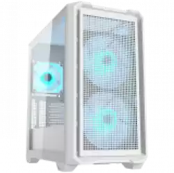 COUGAR MX600 Mini RGB PC Case, Mini Tower, White                          