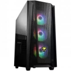 COUGAR MX660 MESH RGB-L, Mid Tower, Mini ITX / Micro ATX / ATX / CEB / E-ATX, 213 x 495 x 474(mm), Type C 3.1 x 1, USB3.0 x 2, Mic x 1 / Audio x 1, RGB Button, Built-in LED controller, 3x ARGB VK120 Fans Pre-installed