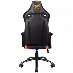 COUGAR OUTRIDER S, Gaming Chair, Body-embracing High Back Design, Premium PVC Leather, Head and Lumbar Pillow, 180º Reclining, Full Steel Frame, 4D Adjustable Armrest, Class 4 Gas Lift Cylinder