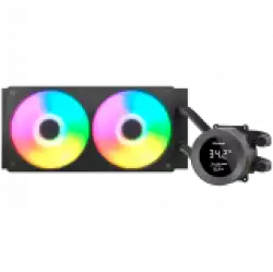 COUGAR Poseidon Vistek ARGB 240 AiO Liquid Watercooling - Black                          