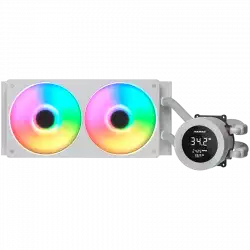 COUGAR Poseidon Vistek ARGB 240 AiO Liquid Watercooling - White