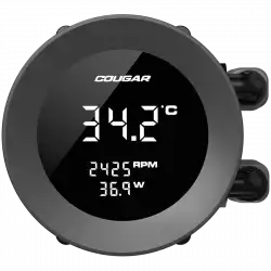 COUGAR Poseidon Vistek ARGB 360 AiO Liquid Watercooling - Black                          