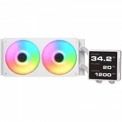COUGAR Poseidon Vistek Pro ARGB 240 AiO Liquid Watercooling - White
