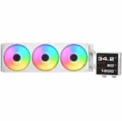COUGAR Poseidon Vistek Pro ARGB 360 AiO Liquid Watercooling - White                          
