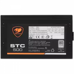 COUGAR STC500 PSU, 80 plus White, 500W
