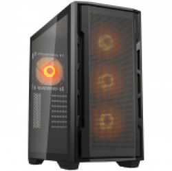 COUGAR UNIFACE RGB PC Case, Mid Tower, Black