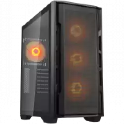 COUGAR UNIFACE RGB PC Case, Mid Tower, Black