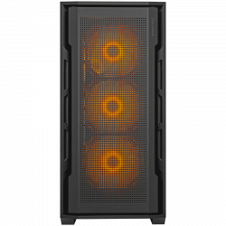 COUGAR UNIFACE RGB PC Case, Mid Tower, Black