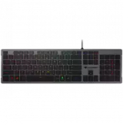 COUGAR Vantar S, Gaming Keyboard, Flat Caps With Scissor-Switch, 19-Key Rollover, Eight Backlight Effects, Anti-Ghosting Technology, Adjustable Stand, Dimensions: 446.5 x 128 x 16.3 mm