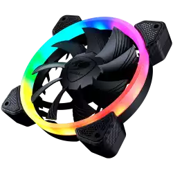 COUGAR VORTEX ARGB VK120, Cooling Fan, Hydro-Dynamic Bearing, 48.98 CFM ± 10% air flow, 1.04 mmH20 ± 10% Static Pressure, Speed 600-1500RPM ± 200RPM, 120 x 120 x 25mm