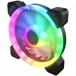 COUGAR Vortex ARGB VX120 KIT, Cooling Fan, Hydro-Dynamic Bearing, 48.98 CFM ± 10% Air Flow, 1.04 mmH20 ± 10% Static Pressure, Speed 600-1500RPM ± 200RPM, 29.8 dBA (Max), 120 x 120 x 25mm
