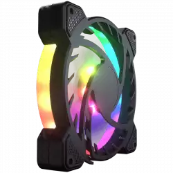 COUGAR Vortex ARGB VX 120, Cooling Fan, Hydro-Dynamic Bearing, 48.98 CFM ± 10% Air Flow, 1.04 mmH20 ± 10% Static Pressure, Speed 600-1500RPM ± 200RPM, 29.8 dBA (Max), 120 x 120 x 25mm