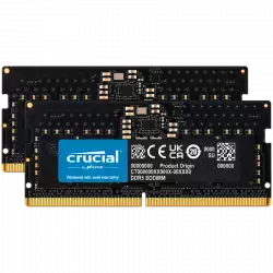 Crucial 32GB Kit (2x16GB) DDR5-5600 SODIMM CL46 (16Gbit)                          