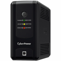 CyberPower UPS с AVR, 850VA/425W, Line-Interactive, 3x Schuko, Runtime at 90W ( min ):20, Surge and Spike protection; GreenPower UPS; UT850EG