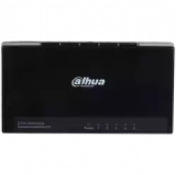 Dahua 5-Port Gigabit Ethernet Switch, L2, IEEE 802.3, IEEE 802.3u, IEEE 802.3ab, IEEE802.3x, switching capacity 10 Gbps, Packet Forwarding Rate 7.44 Mpps, Packet Buffer Memory 1.5 Mbi, MAC Table 2K, 1.6W