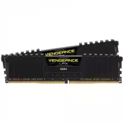 DDR4, 3600MHz 16GB 2 x 8GB DIMM, Unbuffered, 16-19-19-36, XMP 2.0 Vengeance LPX Black, 1.35V DDR4, 3600MHz 16GB 2 x 8GB DIMM, Unbuffered, 16-19-19-36, XMP 2.0 Vengeance LPX Black, 1.35V