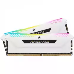 CORSAIR DDR4 32GB 2x16GB 3600MHz DIMM CL18 VENGEANCE RGB PRO SL White 1.35V XMP 2.0
