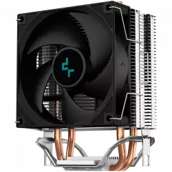 DeepCool AG200, CPU Air Cooler, 1x92mm PWM Fan, TDP 100W, 2 Heatpipes, LGA1700/1200/115x, AMD AM5/AM4, 119x77x133 mm(LxWxH), 2Y, R-AG200-BKNNMN-G