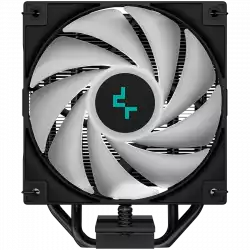 DeepCool AG400 BK ARGB, CPU Air Cooler, 1x120mm ARGB PWM Fan, TDP 220W, 4 Heatpipes, Black, LGA1700/1200/115x, AMD AM5/AM4, 125x92x150 mm(LxWxH), 2Y, R-AG400-BKANMC-G-2
