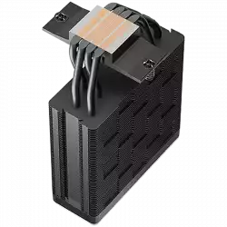 DeepCool AG400 BK ARGB V2, CPU Air Cooler, 1x120mm ARGB PWM Fan, ARGB Top Cover, TDP 220W, 4 Heatpipes, Black, LGA1851/1700/1200/115x, AMD AM5/AM4, 125x92x154 mm(LxWxH), 2Y, R-AG400-BKAMMN-GJD