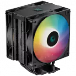 DeepCool AG400 DIGITAL PLUS, CPU Air Cooler, 1x120mm FK120 PWM FDB Fan, Addressable RGB LED, TDP 240W, 4 Heatpipes, Hydro Bearing, LGA1700/1200/1151/1150/1155, AMD AM5/AM4, 3Y, R-AG400-BKADMP-G-1