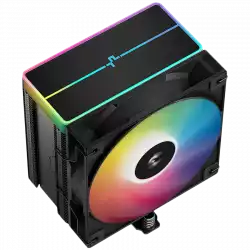 DeepCool AG500 BK ARGB V2, CPU Air Cooler, 1x120mm ARGB PWM Fan, ARGB Top Cover, 6 Heatpipes, LGA 1851/1700/1200/1151/1150/1155, AMD AM5/AM4, 125x95x160 mm(LxWxH), R-AG500-BKAMMN-GJD, 2Y