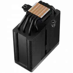 DeepCool AG500 BK ARGB V2, CPU Air Cooler, 1x120mm ARGB PWM Fan, ARGB Top Cover, 6 Heatpipes, LGA 1851/1700/1200/1151/1150/1155, AMD AM5/AM4, 125x95x160 mm(LxWxH), R-AG500-BKAMMN-GJD, 2Y