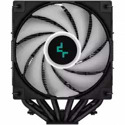 DeepCool AG620 BK ARGB, CPU Air Cooler, 2x120mm ARGB PWM Fan, TDP 260W, 6 Heatpipes, LGA2066/2011-v3/2011/1700/1200/115x, AMD AM5/AM4, 129x136x157 mm(LxWxH), 2Y, R-AG620-BKANMN-G-2