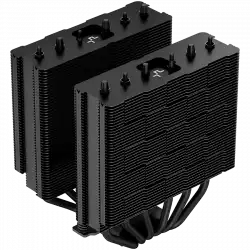 DeepCool AG620 BK ARGB, CPU Air Cooler, 2x120mm ARGB PWM Fan, TDP 260W, 6 Heatpipes, LGA2066/2011-v3/2011/1700/1200/115x, AMD AM5/AM4, 129x136x157 mm(LxWxH), 2Y, R-AG620-BKANMN-G-2