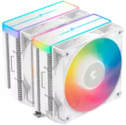 DeepCool AG620 WH ARGB V2, CPU Air Cooler, 2x120mm ARGB PWM Fan, Core Touch Technology 2.0, 6 Heatpipes, White, LGA1851/1700/1200/115x, AMD AM5/AM4, 129x136x161 mm(LxWxH), 2Y, R-AG620-WHAMMN-GJD