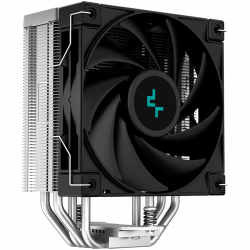 DeepCool AK400, CPU Air Cooler, 1x120mm PWM Fan, TDP 220W, 4 Heatpipes, LGA1700/1200/115x, AMD AM5/AM4, 127x97x155 mm(LxWxH), 3Y, R-AK400-BKNNMN-G-1