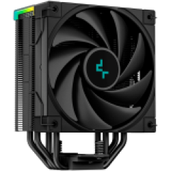 DeepCool AK400 Digital, CPU Air Cooler, 1x120mm FK120 PWM Fan, Digital Display, ARGB, TDP 220W, 4 Heatpipes, Black, LGA1700/1200/115x, AMD AM5/AM4, 126x97x156 mm(LxWxH), 3Y, R-AK400-BKADMN-G