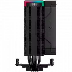 DeepCool AK400 DIGITAL PRO, CPU Air Cooler, 1x120mm FT12 SE PWM Fan, Digital Display, ARGB, Core Touch Technology 2.0, 4 Heatpipes, LGA1851/1700/1200/115x, AMD AM5/AM4, 126x97x159 mm(LxWxH), 3Y, R-AK400-BKAPMN-G