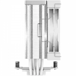 DeepCool AK400 WH, CPU Air Cooler, 1x120mm PWM Fan, TDP 220W, 4 Heatpipes, White, LGA1700/1200/115x, AMD AM5/AM4, 127x97x155 mm(LxWxH), 3Y, R-AK400-WHNNMN-G-1