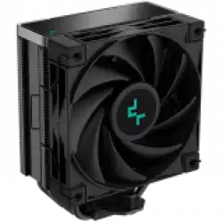 DeepCool AK400 Zero Dark, CPU Air Cooler, 1x120mm PWM Fan, TDP 220W, 4 Heatpipes, LGA1851/1700/1200/115x, AMD AM5/AM4, 127x97x155 mm(LxWxH), R-AK400-BKNNMN-G-2, 3Y
