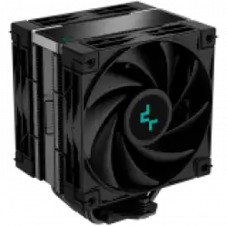 DeepCool AK400 ZERO DARK PLUS, CPU Air Cooler, 2x120mm FDB PWM Fan, Core Touch Technology 2.0, 4 Heatpipes, LGA1851/1700/1200/115x, AMD AM5/AM4, 127x123x155 mm(LxWxH), 3Y, R-AK400-BKNNMD-G-1