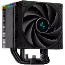 DeepCool AK500 Digital, CPU Air Cooler, 1x120mm FK120 PWM FDB Fan, Digital Display, ARGB, TDP 240W, 5 Heatpipes, Black, LGA2066/2011-v3/2011/1700/1200/115x, AMD AM5/AM4, 127x117x160 mm(LxWxH), 3Y, R-AK500-BKADMN-G