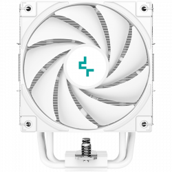 DeepCool AK500 WH, CPU Air Cooler, 1x120mm FK120 PWM Fan, TDP 240W, 5 Heatpipes, White, LGA2066/2011-v3/2011/1700/1200/115x, AMD AM5/AM4, 127x117x158 mm(LxWxH), 3Y, R-AK500-WHNNMT-G