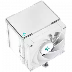 DeepCool AK500 WH, CPU Air Cooler, 1x120mm FK120 PWM Fan, TDP 240W, 5 Heatpipes, White, LGA2066/2011-v3/2011/1700/1200/115x, AMD AM5/AM4, 127x117x158 mm(LxWxH), 3Y, R-AK500-WHNNMT-G