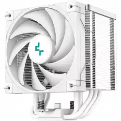 DeepCool AK500 WH, CPU Air Cooler, 1x120mm FK120 PWM Fan, TDP 240W, 5 Heatpipes, White, LGA2066/2011-v3/2011/1700/1200/115x, AMD AM5/AM4, 127x117x158 mm(LxWxH), 3Y, R-AK500-WHNNMT-G