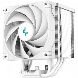 DeepCool AK500 WH, CPU Air Cooler, 1x120mm FK120 PWM Fan, TDP 240W, 5 Heatpipes, White, LGA2066/2011-v3/2011/1700/1200/115x, AMD AM5/AM4, 127x117x158 mm(LxWxH), 3Y, R-AK500-WHNNMT-G